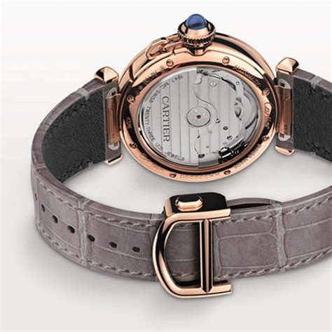 pasha de cartier leather watch